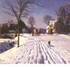 oil painting(snow)