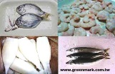 Japanese Butterfish, Pud Shirmp, Illex Squid, Horse Mackerel