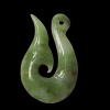 Jade Maori style pendnant fish