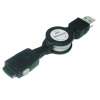 PDa/ iPod USB cable and retractable cable