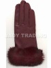 Driver leather gloves