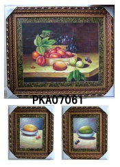 Handmade framed oil painting - PKA07064