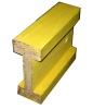 Lumber formwork H20 I beam with solid sawn pine lumber flange