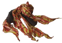 silk fashion scarf