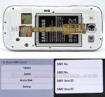 Dual Sim Card Adapter for Samsung Galaxy S3 I9300 SIII  BW-3CL-05
