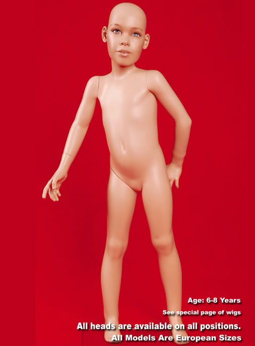 FRP kid mannequin