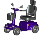 mobility scooter (4-wheel scooter disability scooter)