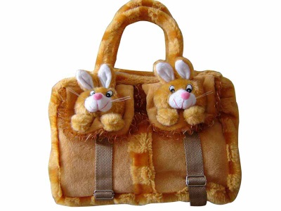 plush handbag