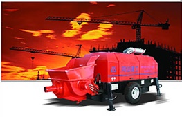 HBT series tug concrete pump 