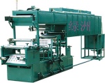 Double drying tunnel adhesive tape coating machine