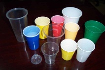 Plastic Paper Cup Plastic Drinking Straws