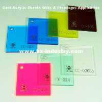Cast Acrylic Sheets Gifts & Premiums Application