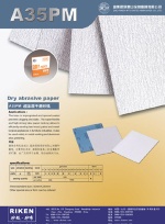 ZINC STEARATE ABRASIVE PAPER
