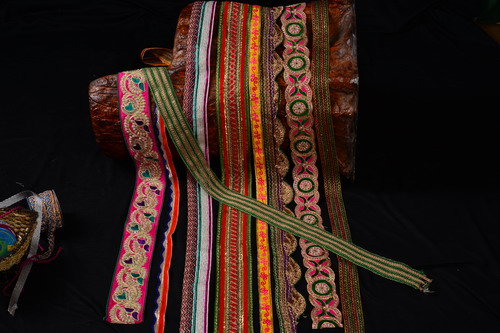 Laces Made from man-made fibres