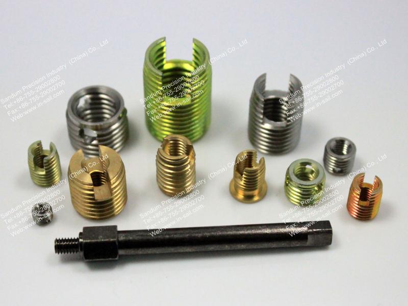 Threaded Self-tapping Inserts with hand installation tool