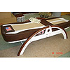 wood massage table