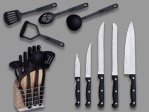 10pcs Knife Set With Wooden Block