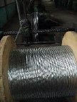 zinc-5%aluminum-mischmetal alloy-coated steel  wire strand
