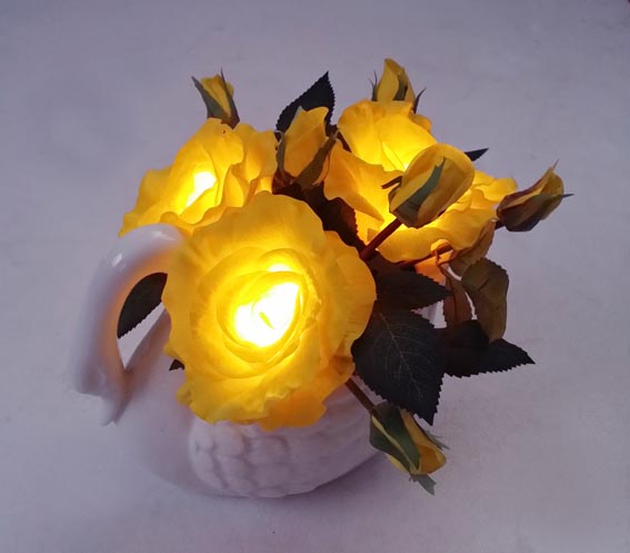 flower decor lights