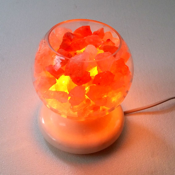 Salt crystal lamps