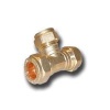 Brass Tee Equal Compression Fitting - SV-CF101