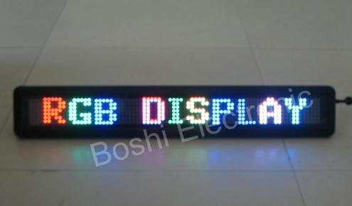 7X80 RGB Full Color LED Display