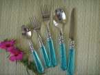 Stainless Steel Flatware/Tableware with Plastic Handle 