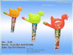 duck and ball whislte