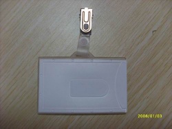 plastic injection badge holder