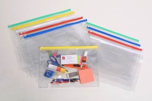 PVC zipper bag,PVC file holder