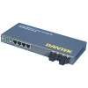 2-Port 100M FX + 4-Port 10/100M TX Fast Ethernet Switch With V-LAN