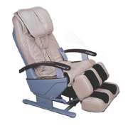 Deluxe shiatsu massage chair