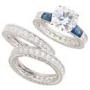 925 Sterling Silver Jewelry - Ring Set&nbsp;-&nbsp;R5644