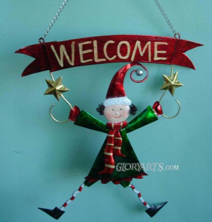 Christmas metal decoration