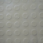 round botton rubber mat