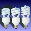 Spiral energy saving lamp