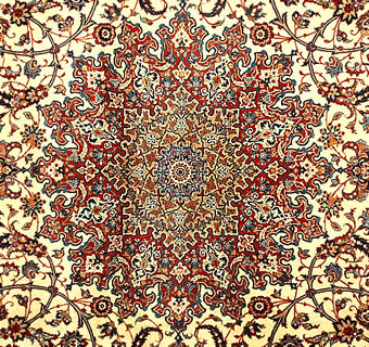 Carpet-From Central Persia Woven by Master Weaver Seirafian(1940 Isfahan)
