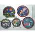 embroidered patches, applique, labels