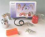 5PCS AIR TOOLS KIT SUCTION SPRAY GUNS