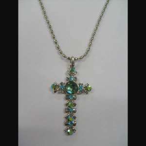 necklace,cross necklace,rhinestone necklace,Christmas necklace - F-NK03104,F-NK03103