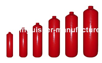 Alloy steel seamless air bottle (Concave bottom) - 34CrMO4