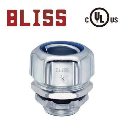 UL/cULus liquid tight straight connector - NPT thread: B2101