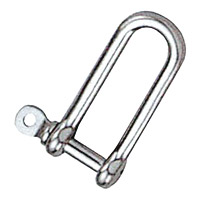 Stainless Steel Long D Shackle