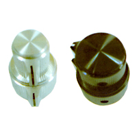 Machine Aluminum & Shell Knobs