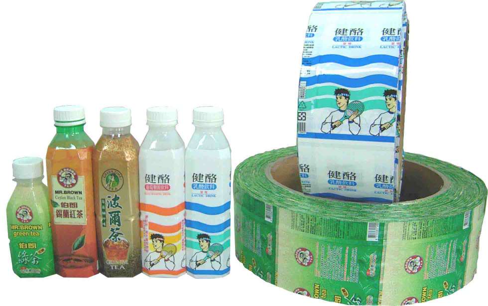 PVC, OPS, PE and PET Shrink Label Printing and Packing
