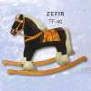 Wood And Plush Toy, Rocking Horses ( Zefir )