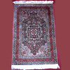 Hand-Woven Pure Silk Carpet - P01