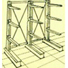 Cantilever Storage Racks; Cantilever Rack Column / Base