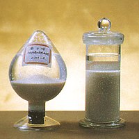 The sample of weakly basic anion exchange resin