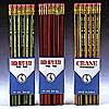 Crane Brand 9300 Top Grade Angled Wood Case Pencils with Various Colour-Painted on Different Phases